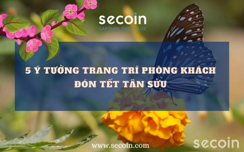 5 Ý tưởng trang trí phòng khách đón Tết Tân Sửu